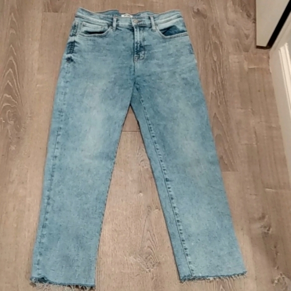 The Allie High Rise Slim Straight Jeans - Picture 3 of 14